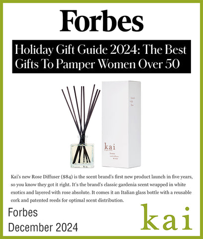 holiday gift guide 2024 - kai rose reed diffuser - forbes - december 2024