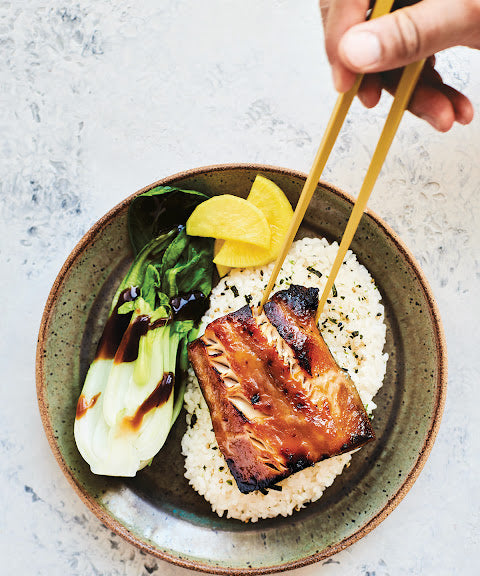 aloha kitchen's ginger misoyaki butterfish