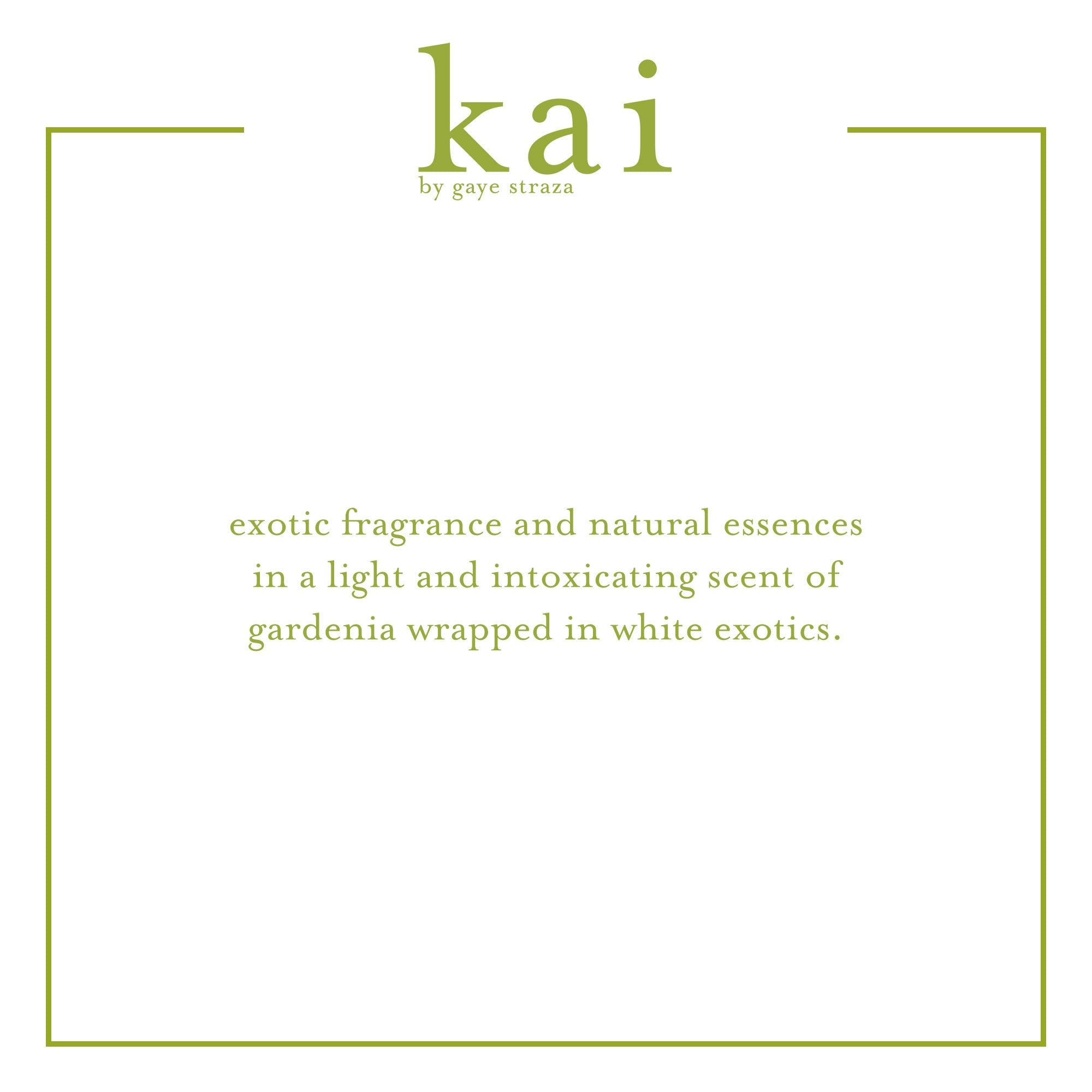 kai signature fragrance