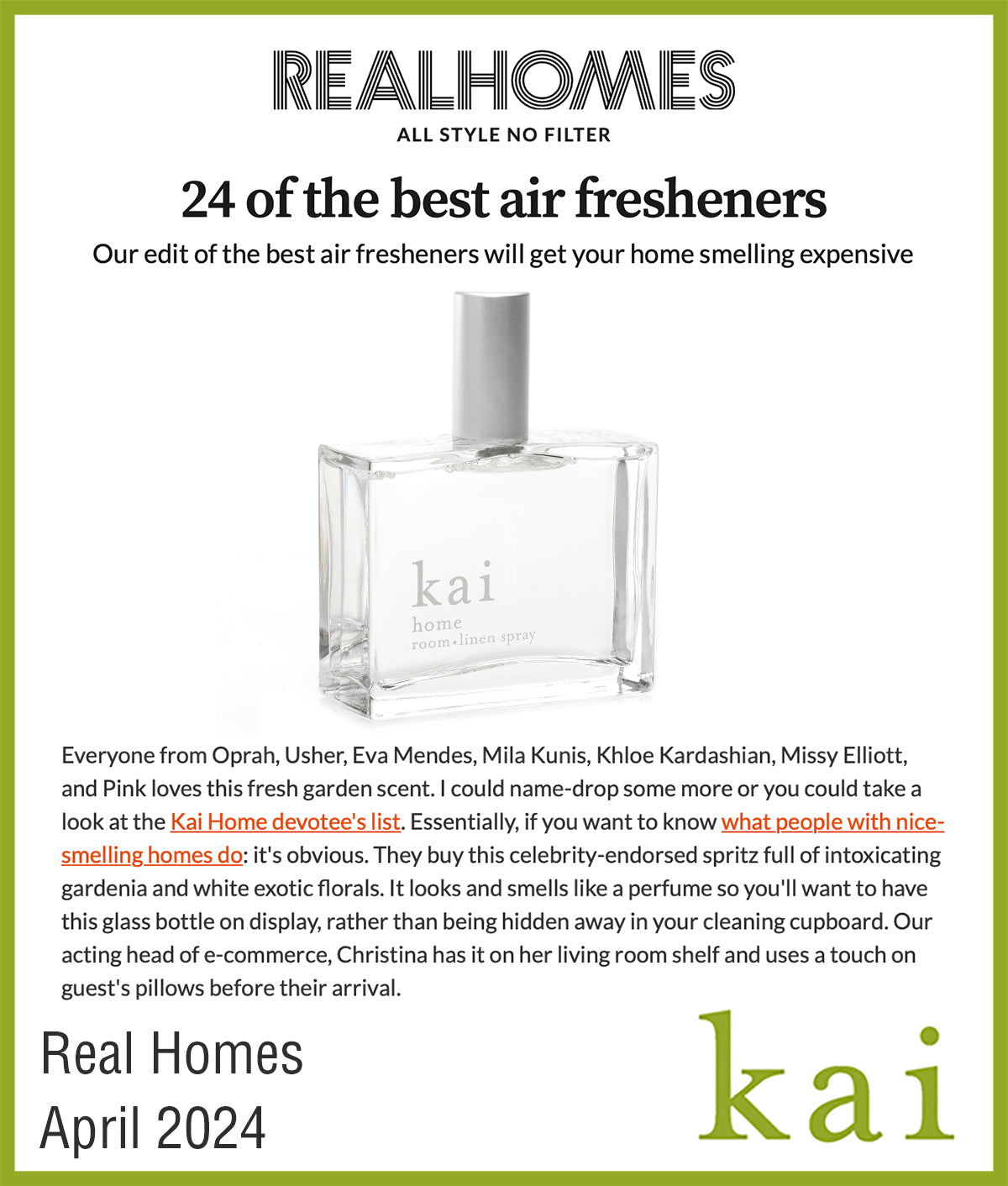 real homes - april 2024