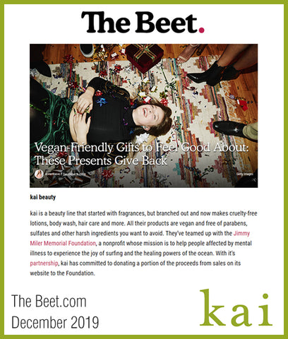 kai jimmy miller memorial foundation - the beet - december 2019